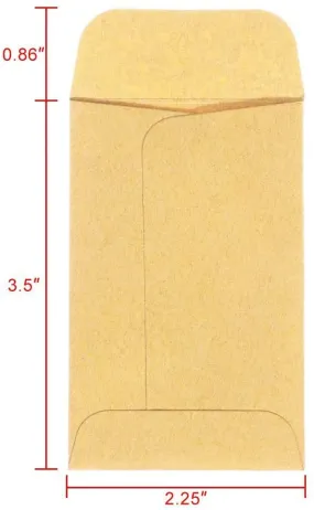 #1 envelopes for Fob storage and distribution