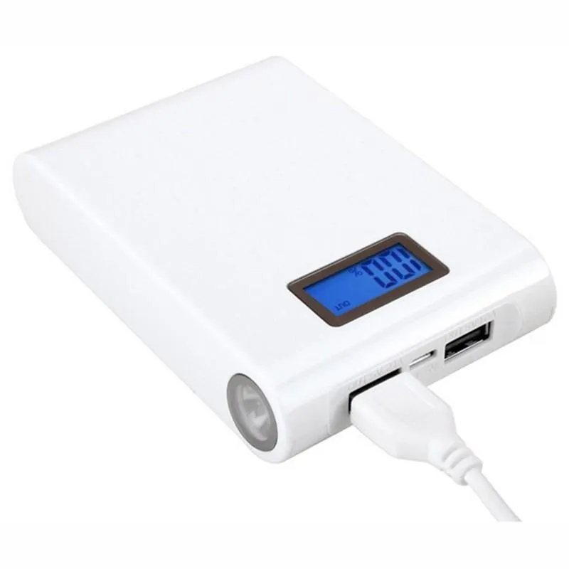 12,000mAh Safe External Battery PowerBank and Flashlight