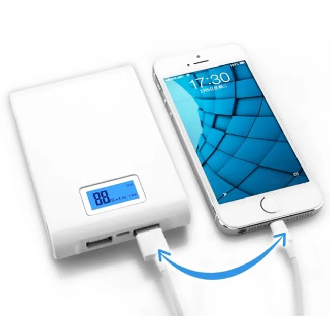 12,000mAh Safe External Battery PowerBank and Flashlight