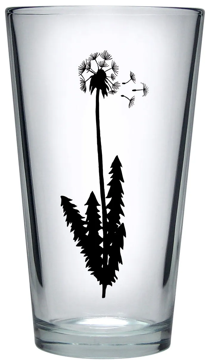 3 Wishes “Limited Edition” Pint Black Glasses