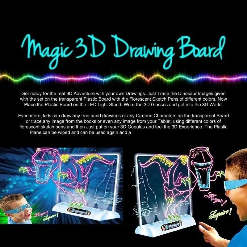 3D Magic Drawing Board
