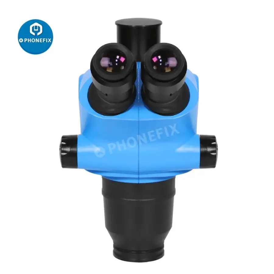 6.5X-65X Trinocular Stereo Zoom Microscope Head 3.25X-130/260X