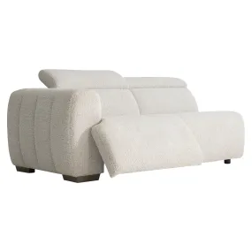 Aldo Fabric Left Arm Power Motion Loveseat