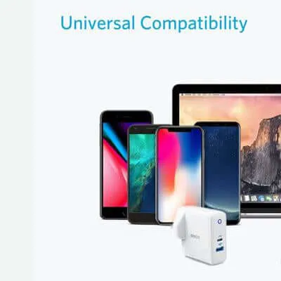 Anker PowerPort II 49.5W Dual Port USB-C