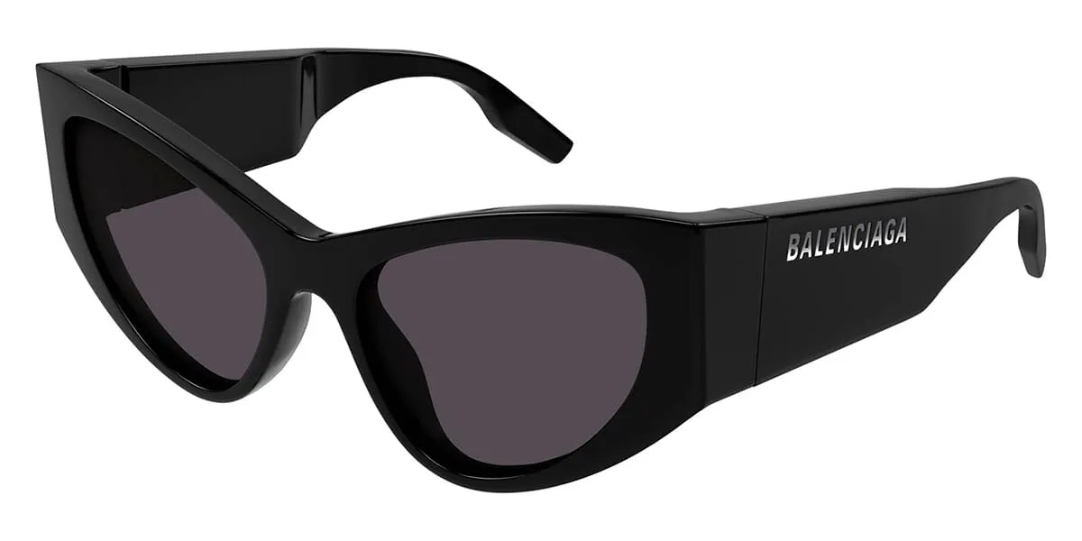 Balenciaga BB0300S 001 LED Frame - As Seen On Eva Herzigova
