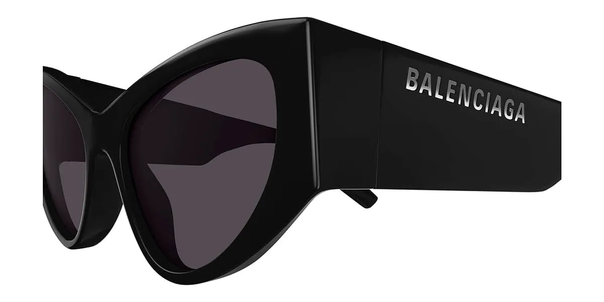 Balenciaga BB0300S 001 LED Frame - As Seen On Eva Herzigova
