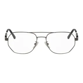 Balenciaga Gunmetal Aviator Demo Tag Smart Glasses