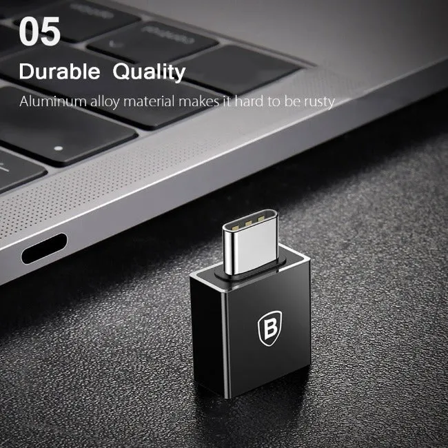 Baseus Exquisite Type-C Male to USB Female OTG Adapter Converter