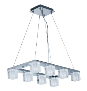 Blocs LED 8-Light Pendant