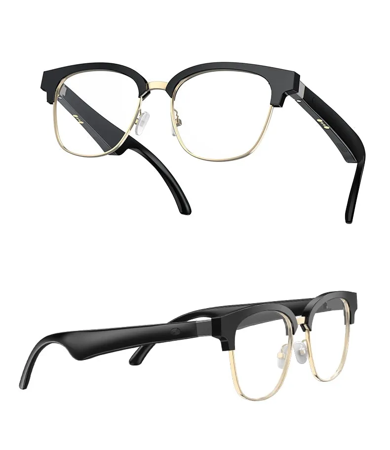 Bluetooth Smart Glasses with Headphones