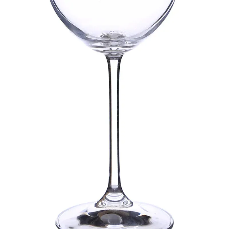 Bohemia Attimo Stemmed Glass Clear Lead Free Crystal Drinkware | Set of 6 | 2 x 8 inches | 250ml
