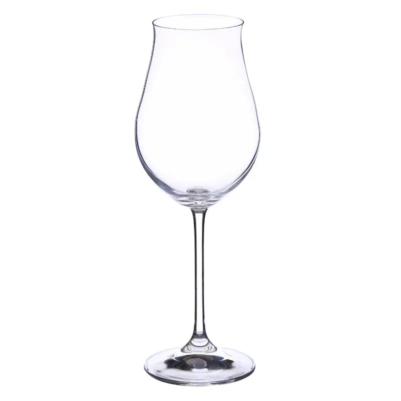 Bohemia Attimo Stemmed Glass Clear Lead Free Crystal Drinkware | Set of 6 | 2 x 8 inches | 250ml