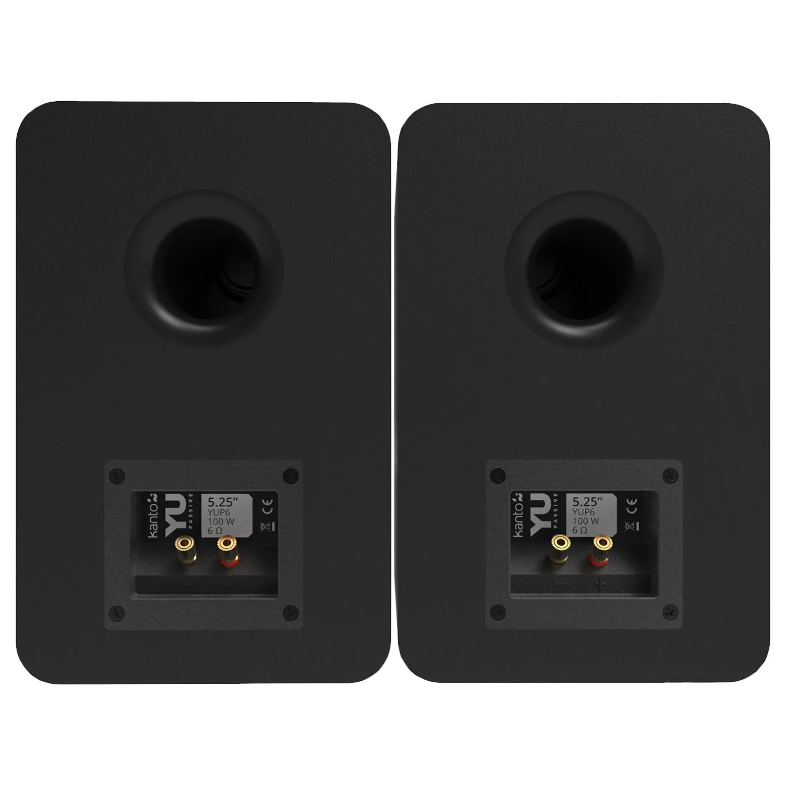 Bookshelf speakers Kanto Living YUP6, 2 pcs, matte black