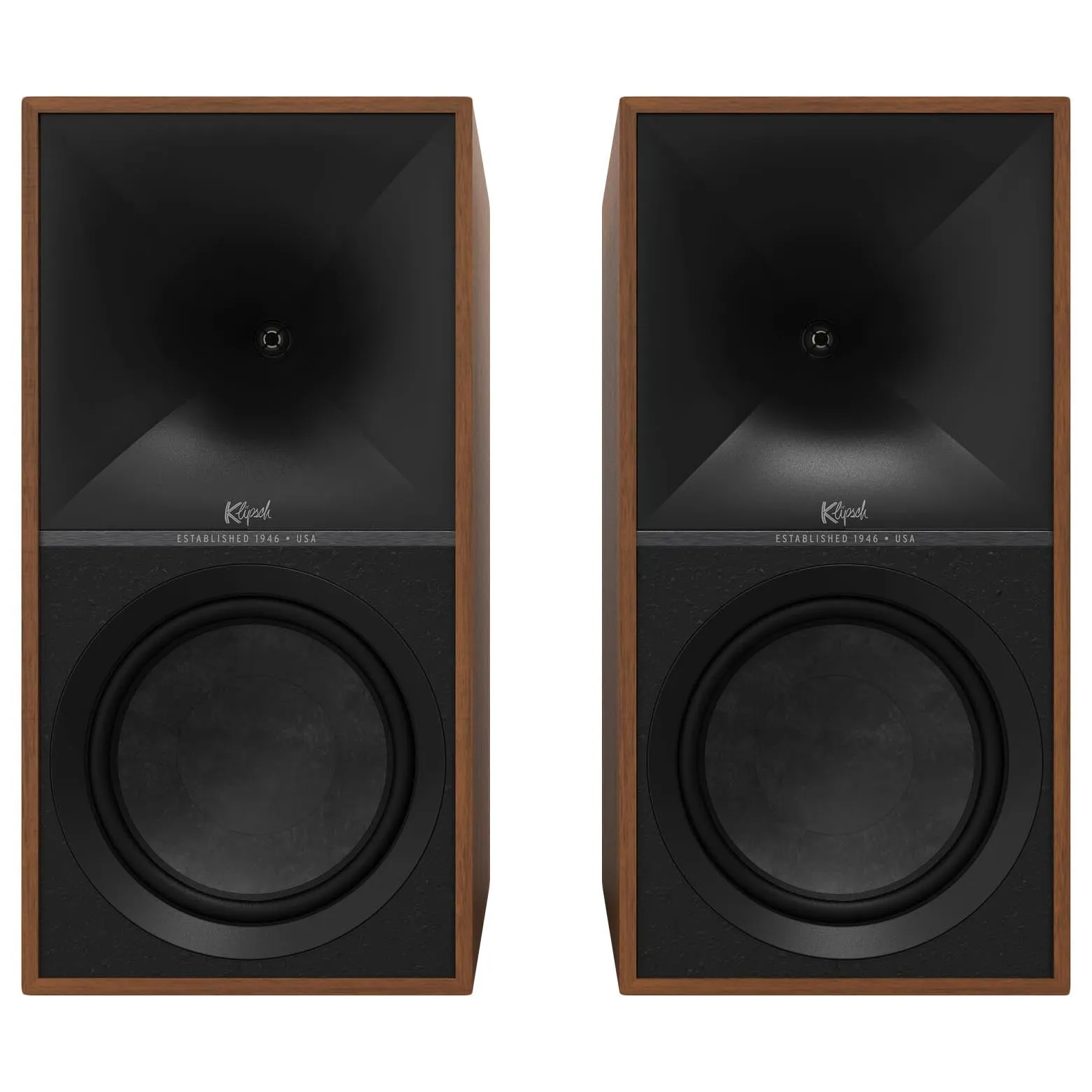 Bookshelf speakers Klipsch The Nines, 2 pcs, walnut