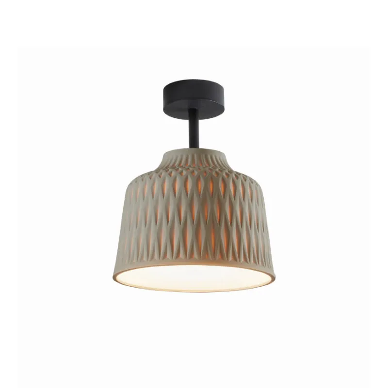 Bover Soft PF/30 1-lt 12" LED Outdoor Semi Flush
