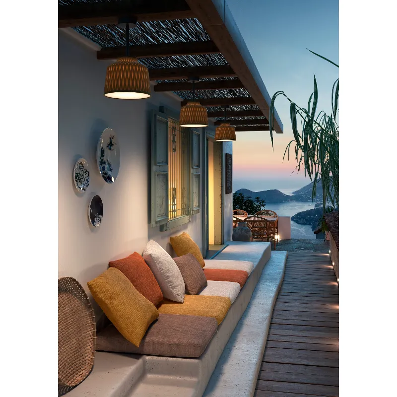 Bover Soft PF/30 1-lt 12" LED Outdoor Semi Flush