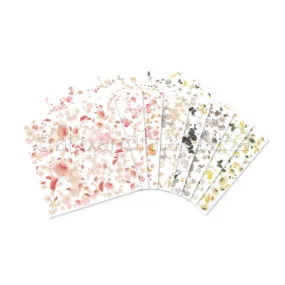 Bundle Bucheinbandpapier 'Floraler Frühling' 120 g/m²