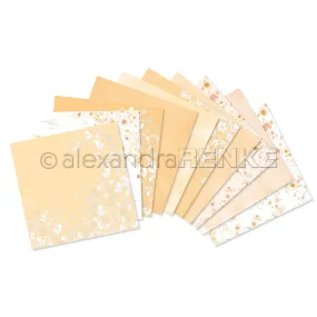 Bundle Designpapiere 'Blumenwiese Gelb' 200g/m²