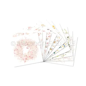 Bundle Designpapiere 'Flauschige Federn' 200g/m²