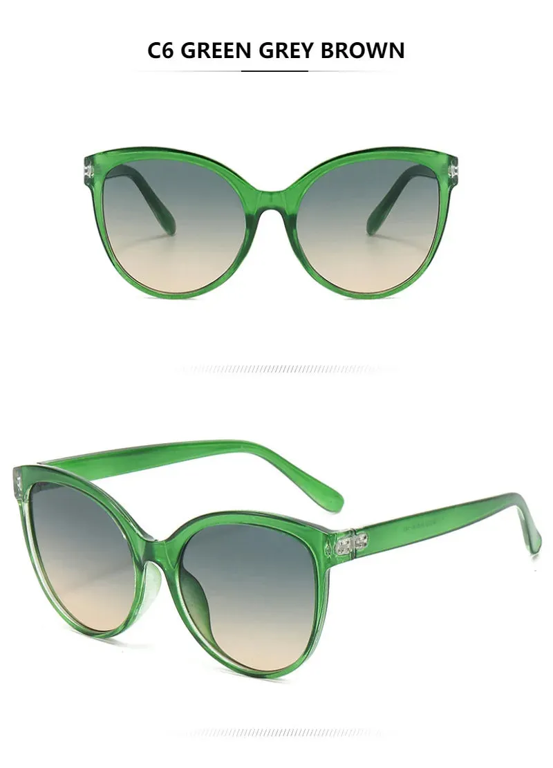 Cat Eye Sunglasses Sunglasses Outdoor Driving Sunshade Decoration Oversize Frame Glasses UV Protection