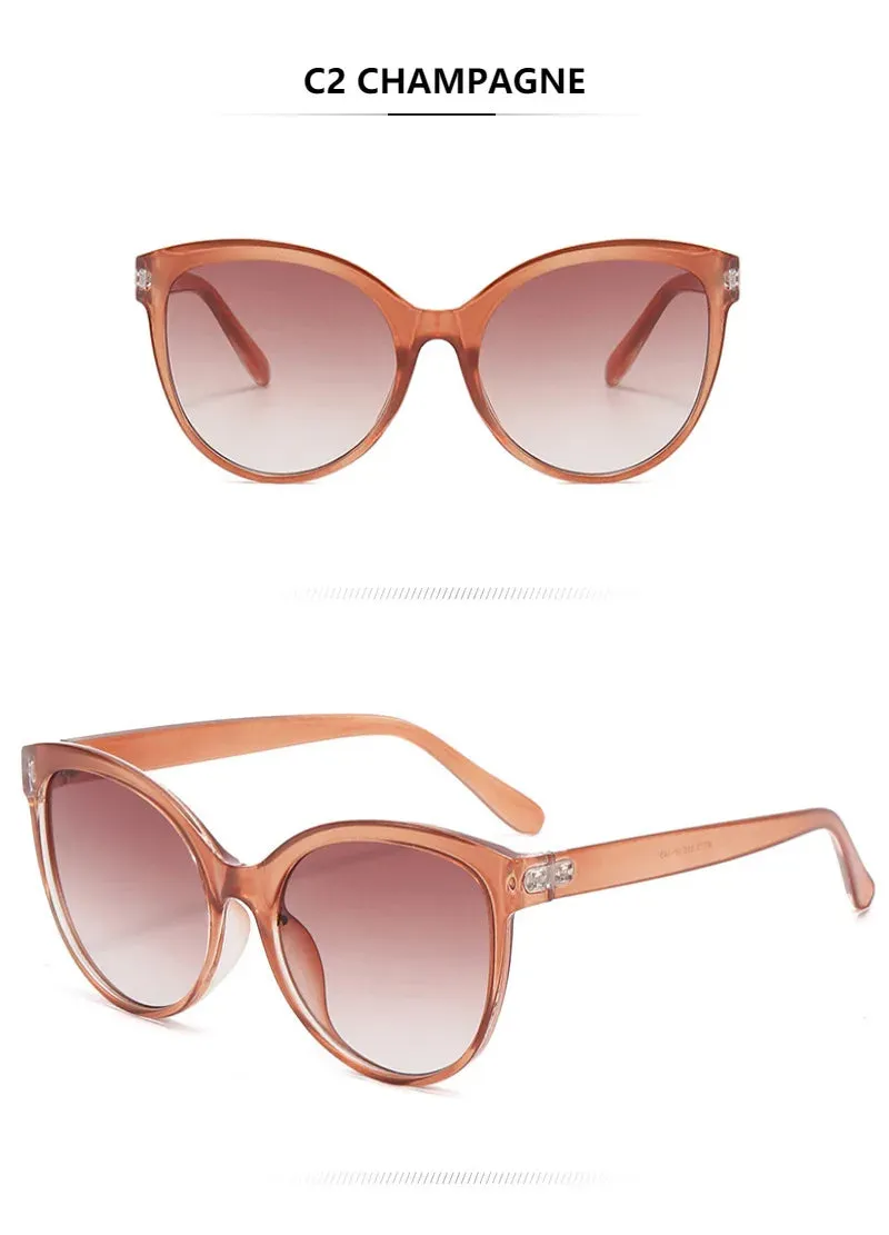 Cat Eye Sunglasses Sunglasses Outdoor Driving Sunshade Decoration Oversize Frame Glasses UV Protection