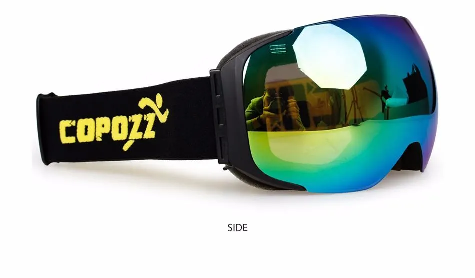 COPOZZ Magnetic Lens Ski Snowboard Goggles