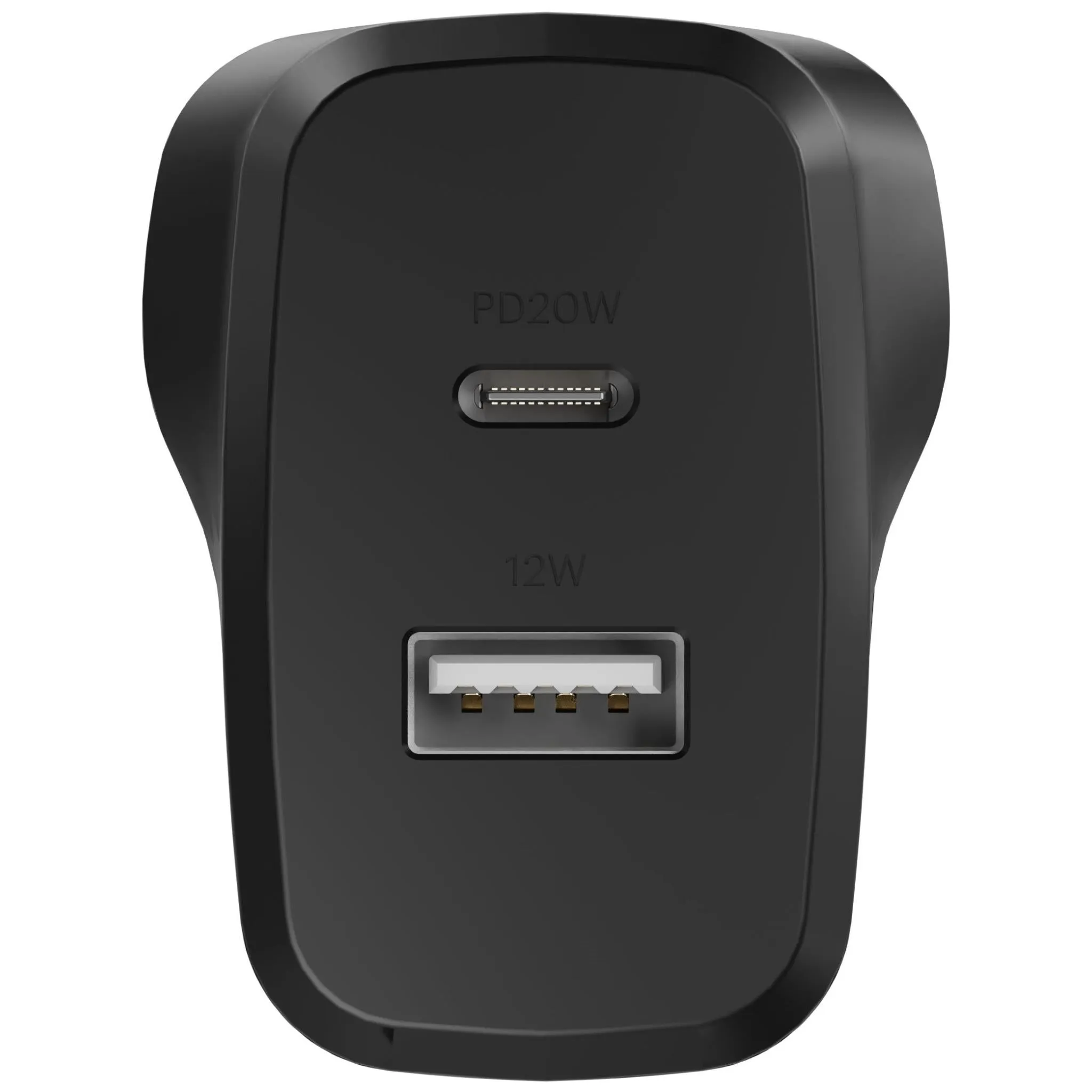Cygnett Powerplus 32W PD Dual Port Wall Charger (Black)