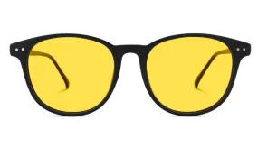 DayMax Billie Glasses - Matt Black - Prescription