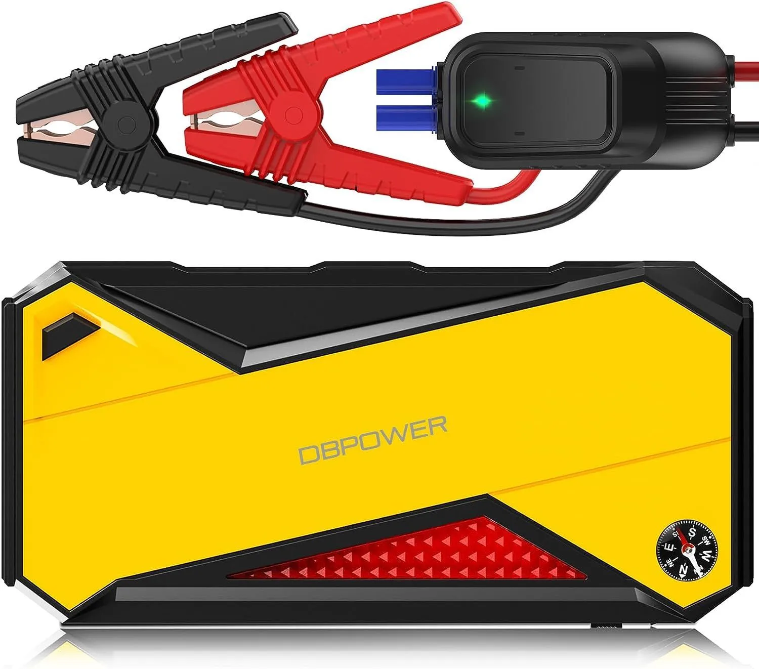 DBPOWER 800A 18000mAh Portable Car Jump Starter (up to 7.2L Gas,