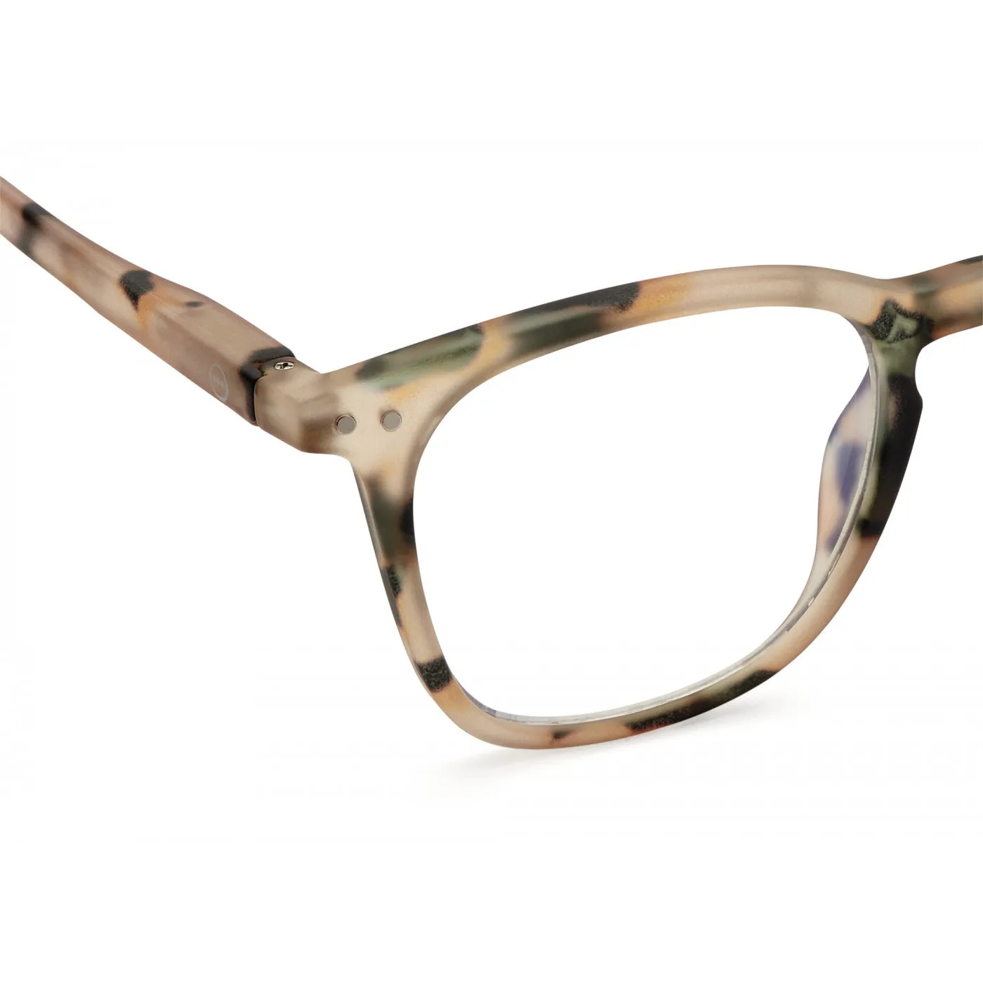 #E Reading Screen Protection Glasses - Light Tortoise