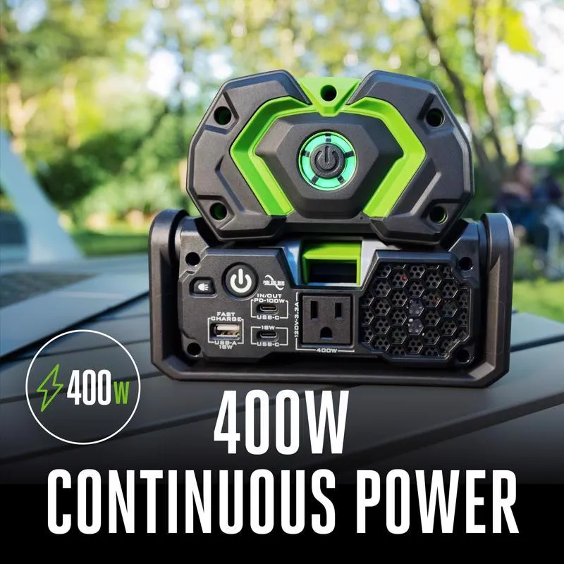 EGO Power  Nexus Escape 400 W 120 V Battery Portable Power Station Tool Only PAD5000