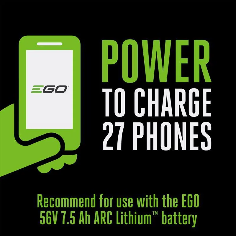 EGO Power  Nexus Escape 400 W 120 V Battery Portable Power Station Tool Only PAD5000