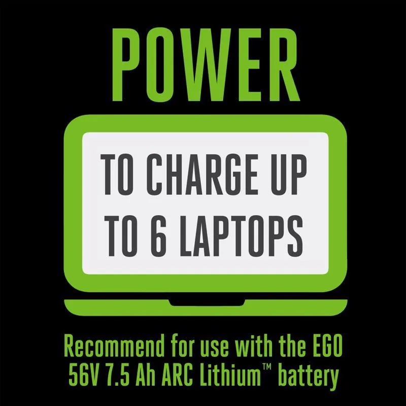 EGO Power  Nexus Escape 400 W 120 V Battery Portable Power Station Tool Only PAD5000