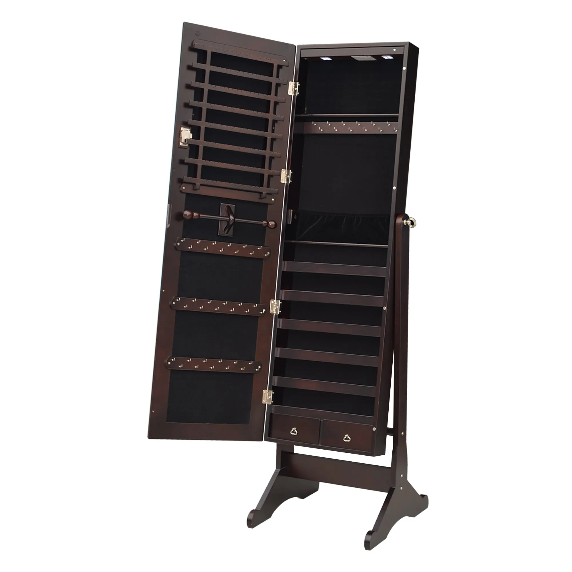 EleganceGlow Jewelry Cabinet