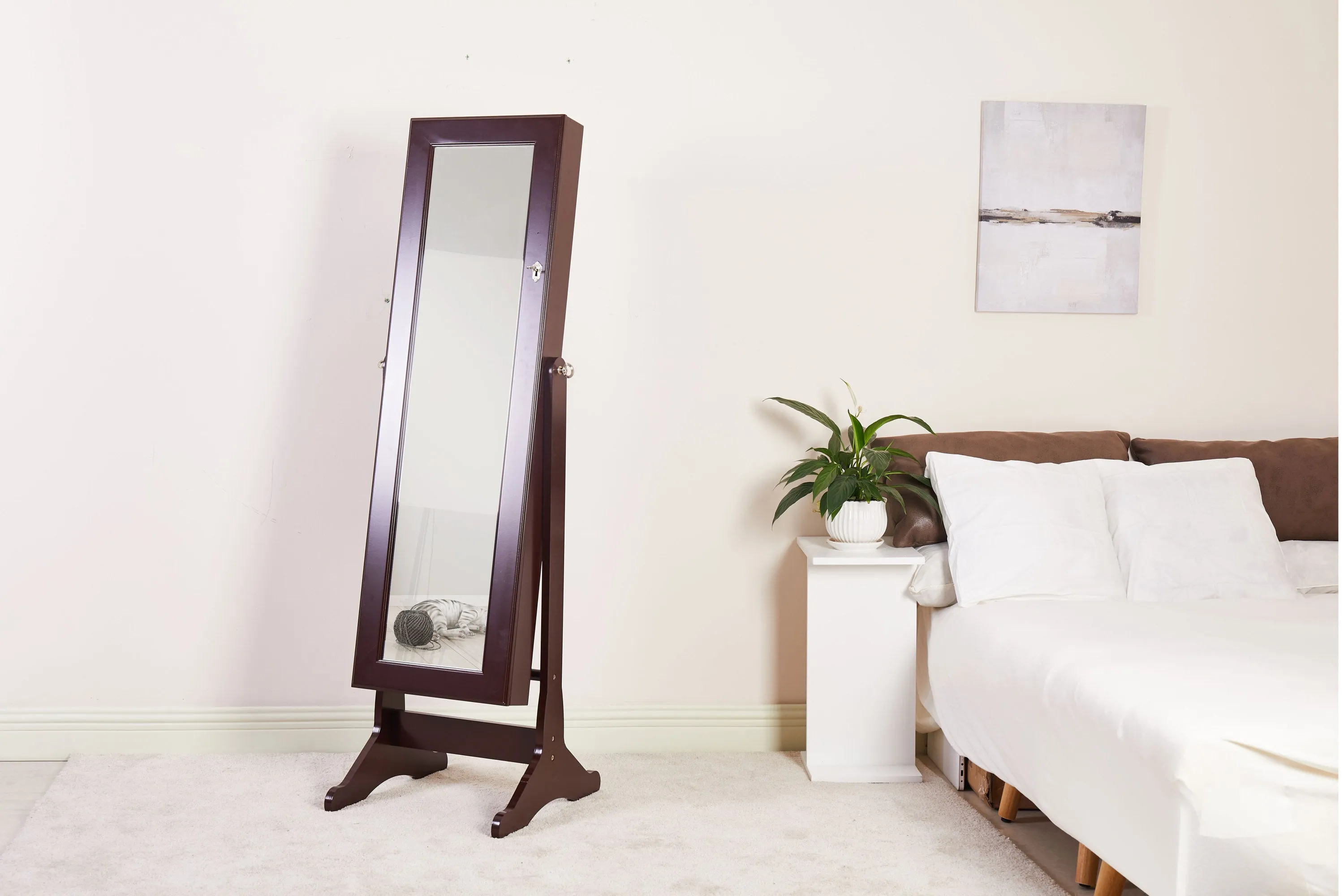 EleganceGlow Jewelry Cabinet
