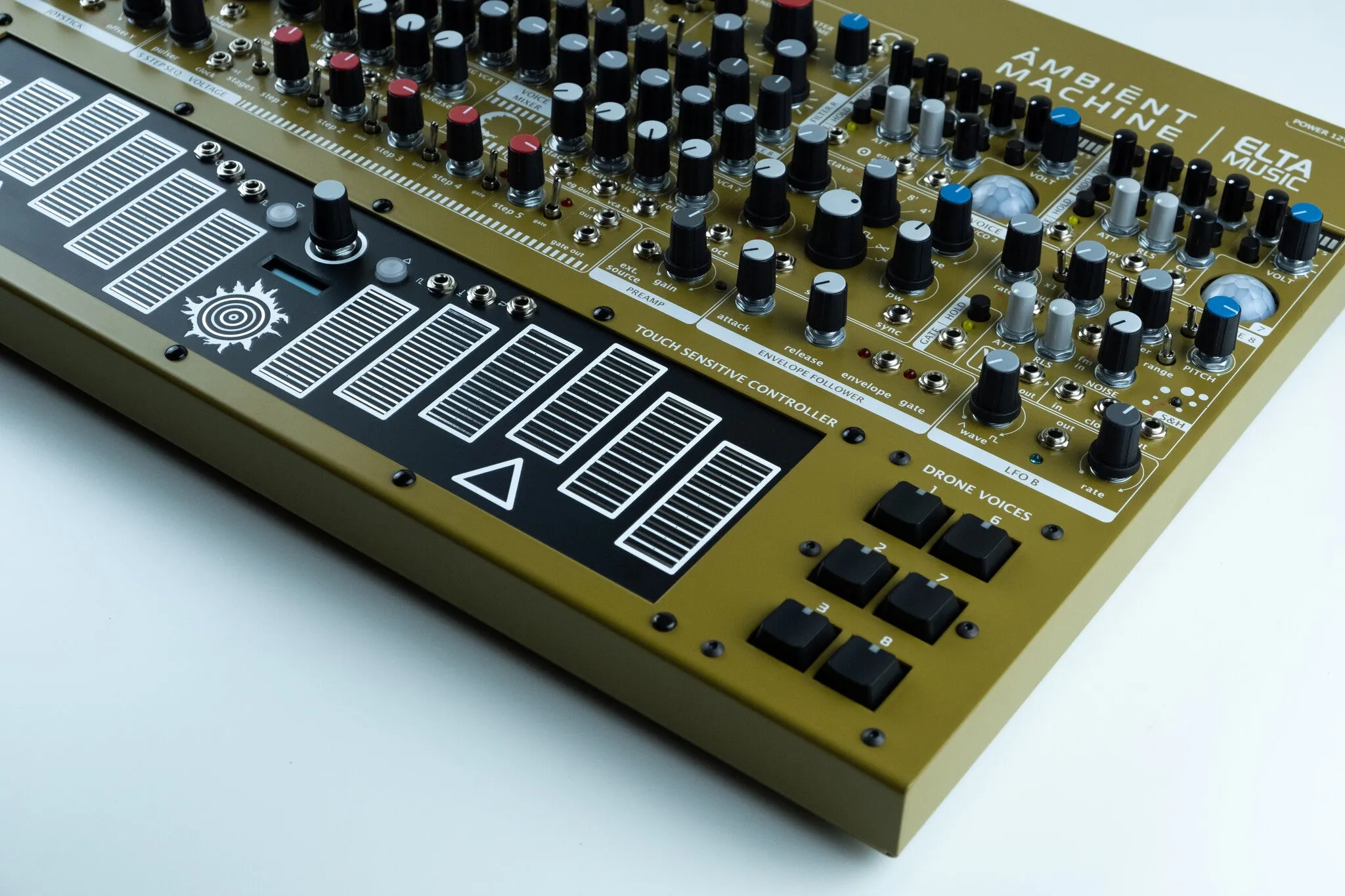 ELTA Music SOLAR 42F Green Brown Microtonal Polyphonic Ambient Machine Green Brown