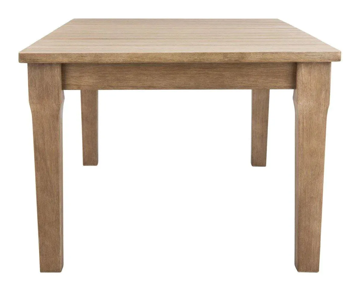 Eucalyptus Wood Patio Coffee Table