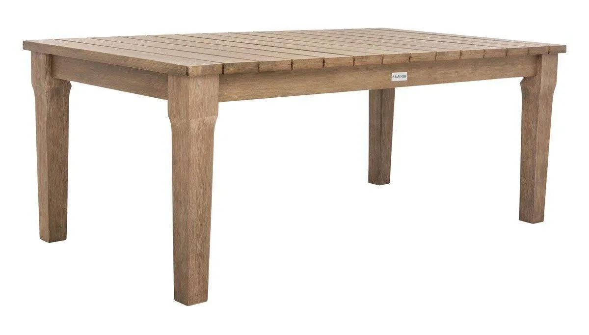 Eucalyptus Wood Patio Coffee Table
