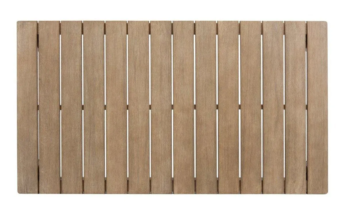 Eucalyptus Wood Patio Coffee Table