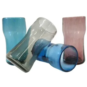 Everyday Luxe Glasses EVRY4 Mixed Four Piece Set by The Furnace Glassworks