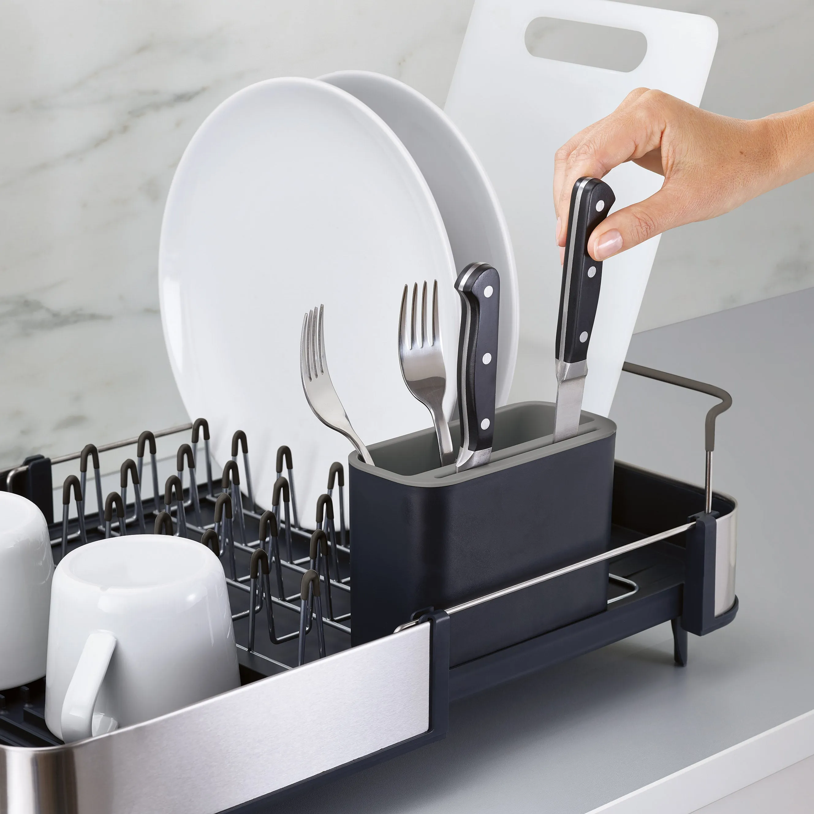 Expandable Steel Dish Rack