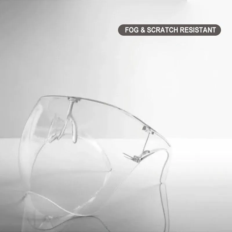 Face Shield - Transparent Glass Cover