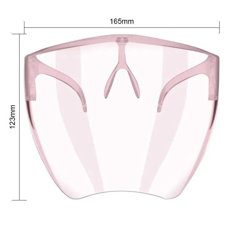 Face Shield - Transparent Glass Cover