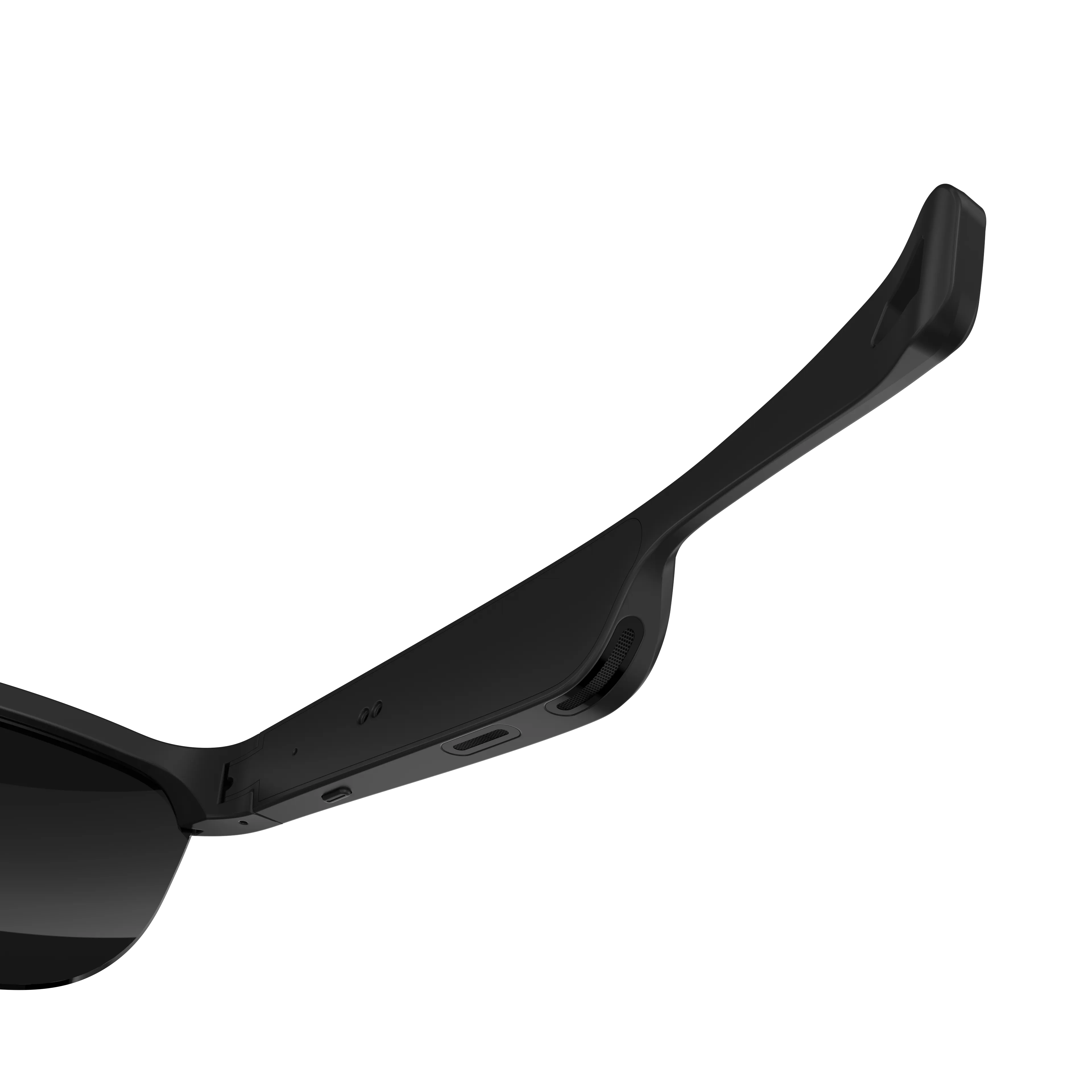G02 Smart Glasses Polarized Sunglasses with Bluetooth Speaker,Athletic/Outdoor UV Protection and Voice Control for Phone
