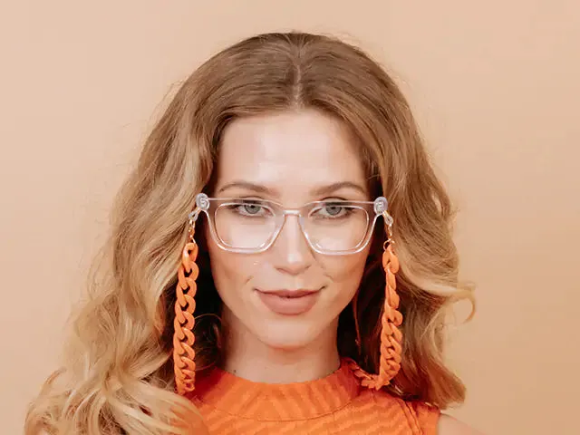 Glasses Chain Salmon