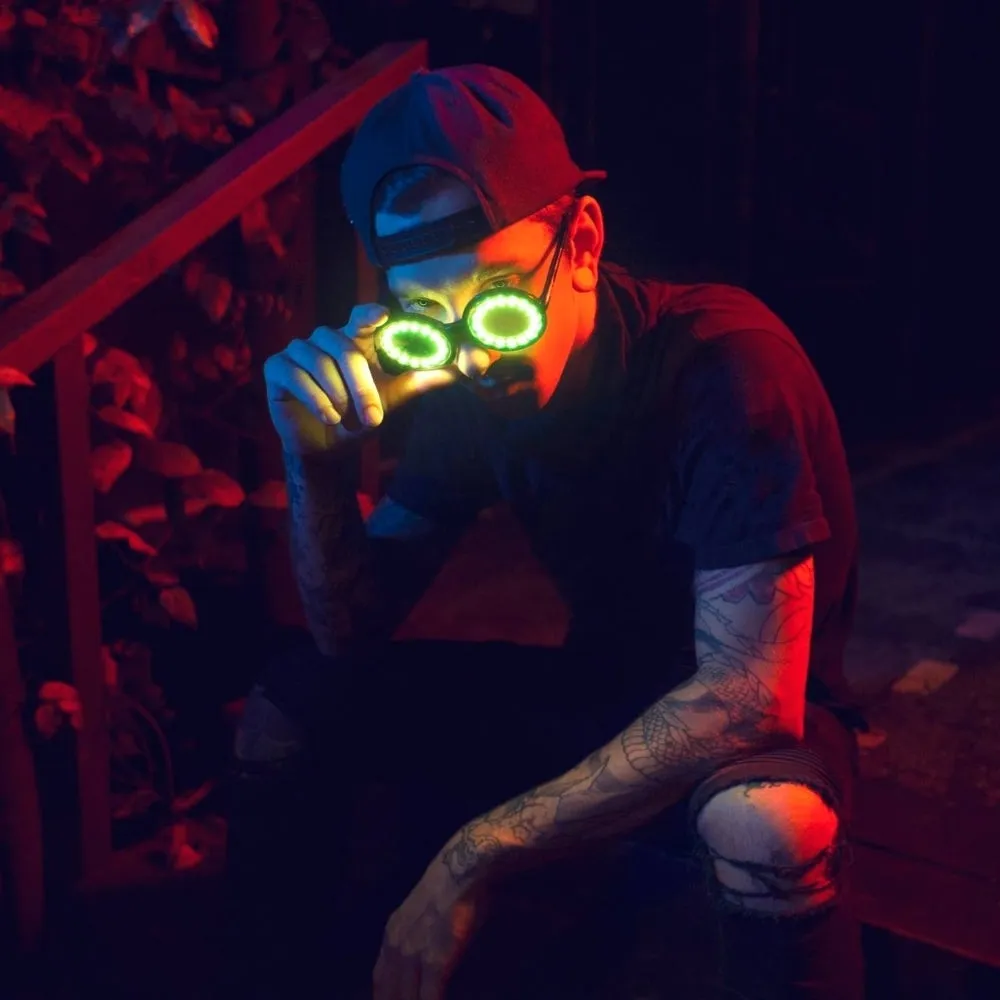 GloFX Pixel Pro LED Glasses
