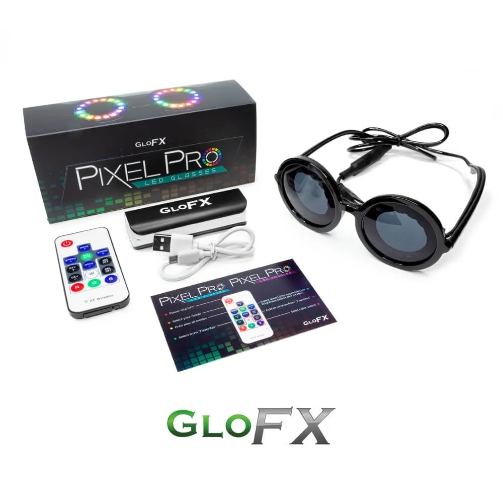 GloFX Pixel Pro LED Glasses