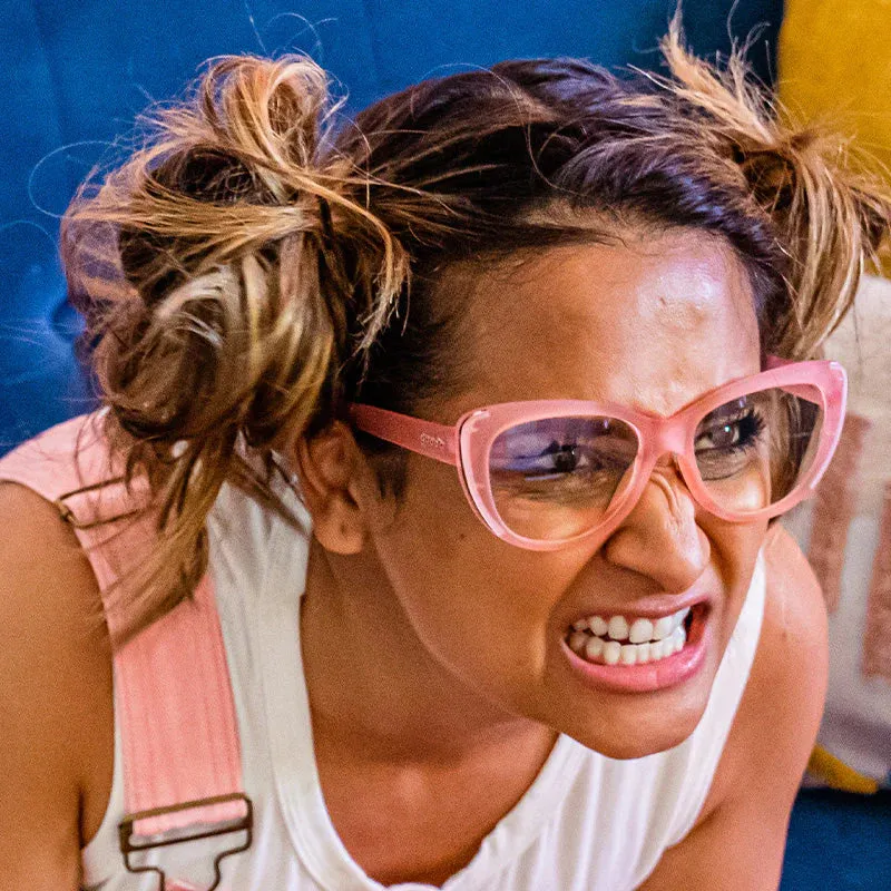goodr Runway Blue Light Glasses - Rage Quit And Hit It