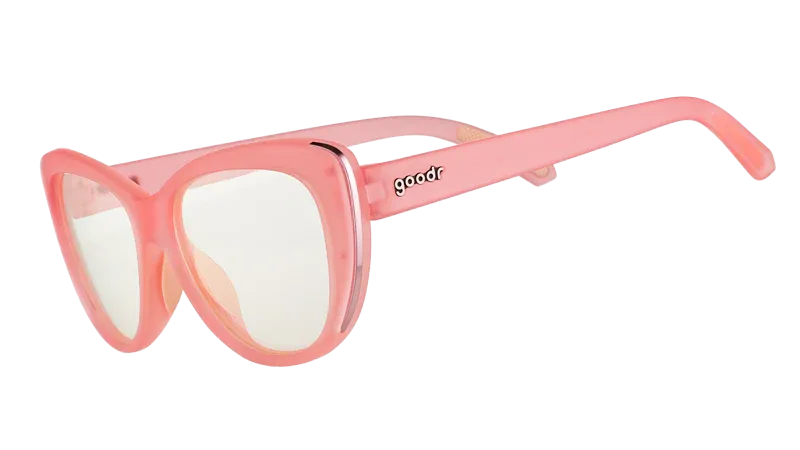 goodr Runway Blue Light Glasses - Rage Quit And Hit It