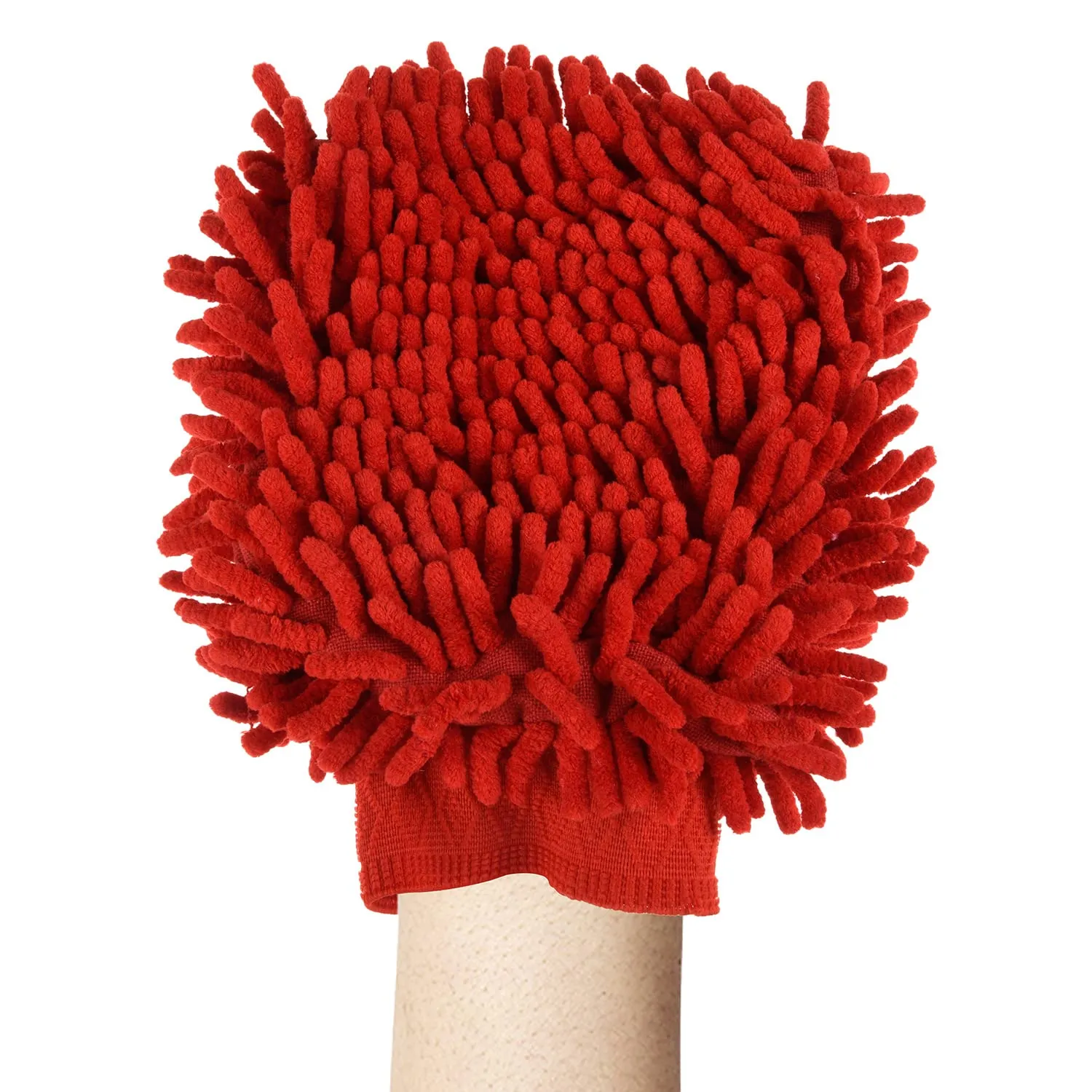 Heart Home Gloves | Microfiber Cleaning Gloves | Chenille Mitts for Kitchen | 50 GSM Hand Duster for Kitchen | Hand Gloves For Car | Duster for Glass | Pack of 5 | Multi